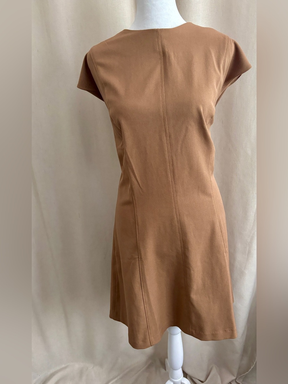 H&M Brown A-Line Dress | Size XL